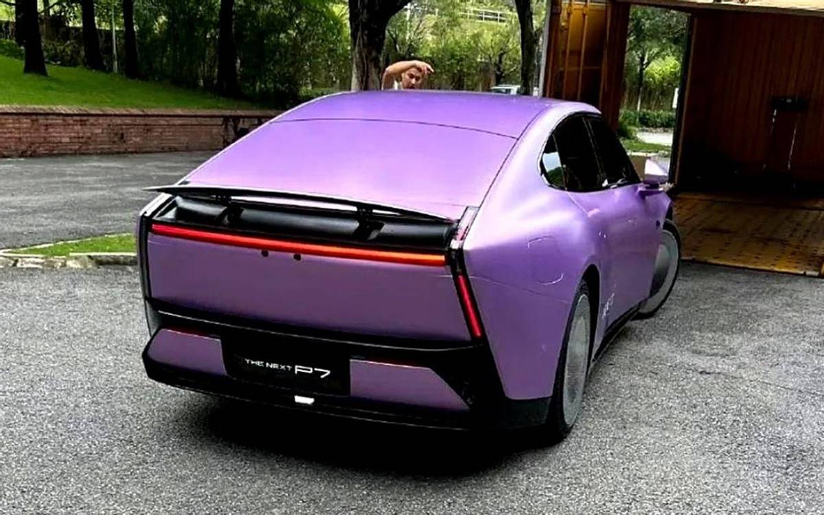 全新一代小鵬P7實車曝光!下半年上市,能重現老P7輝煌?