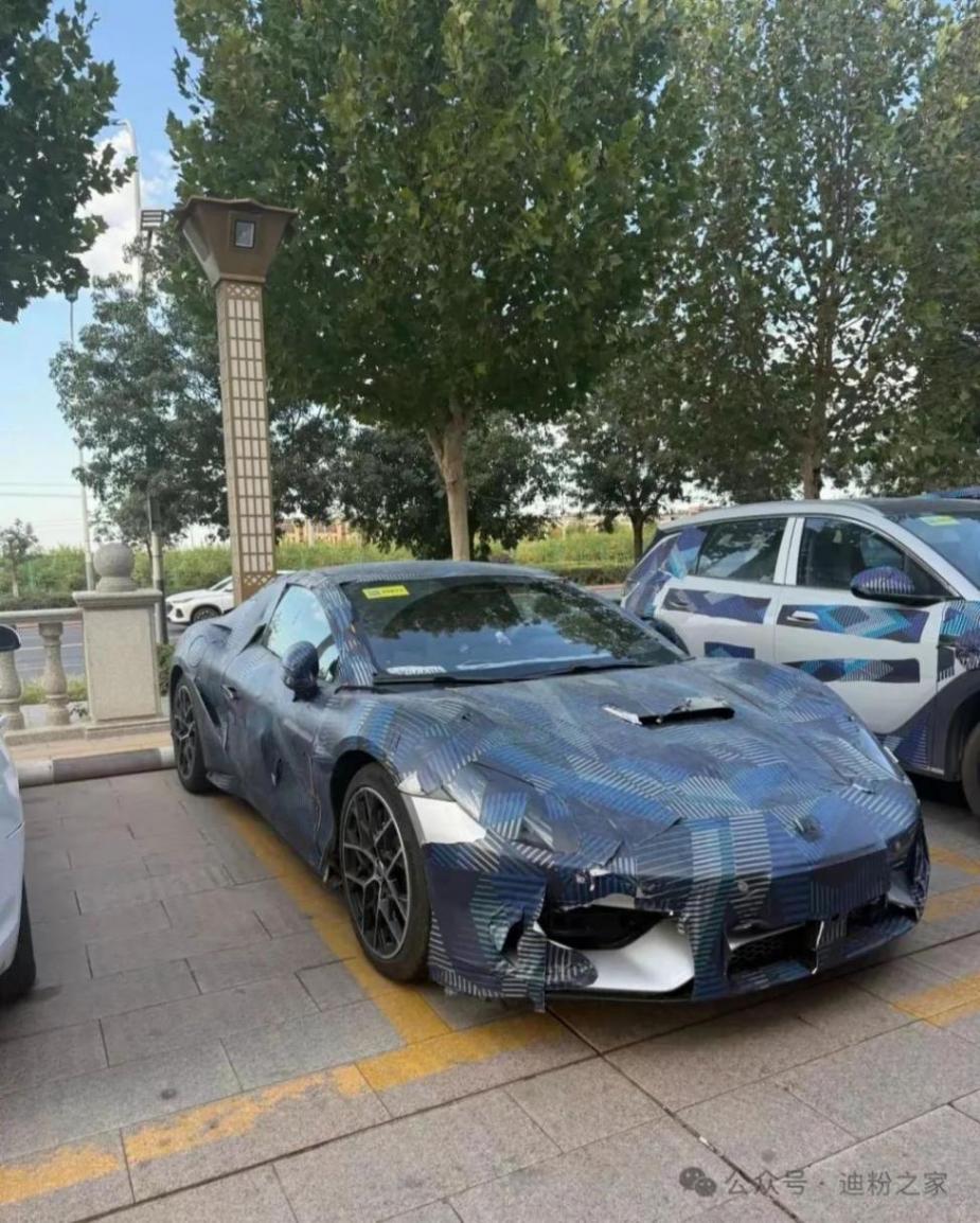 比亞迪騰勢Z跑車最新路試視頻曝光